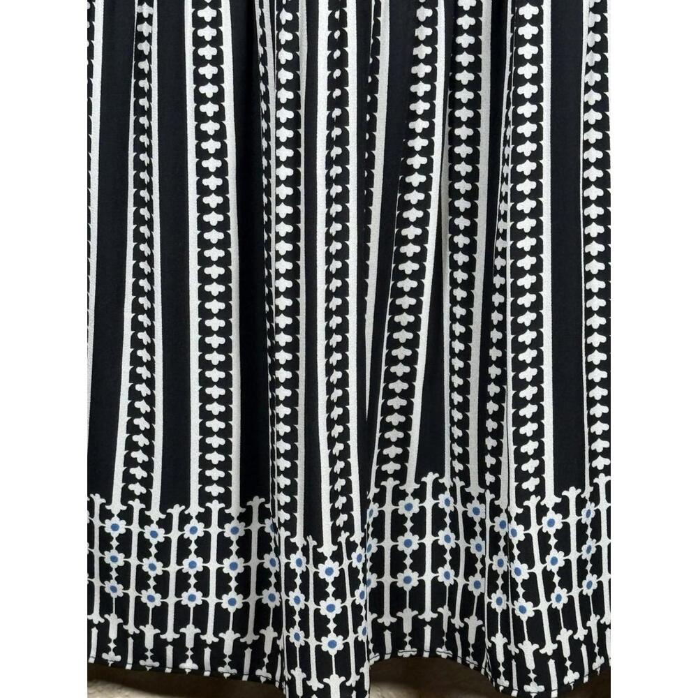 Max Studio Women Dress Size M Geometric 3/4 Sleeve Relax Fit Career Office - Picture 4 of 9